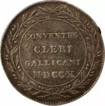 Jeton Francia 1 token Plata 1710