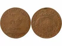 Jeton Francia 1 token Rame 1676