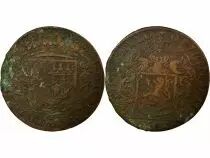 Jeton Francia 1 token Rame Fran&ccedil;ois Lorido 1667 T Nantes