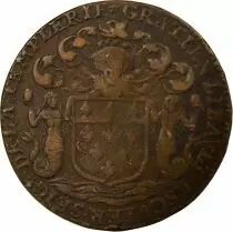 Jeton Francia 1 token Rame Gratien Libault 1671 T Nantes