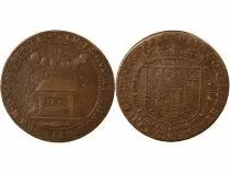 Jeton Francia 1 token Rame Louis IV de Gonzague Nevers 1651