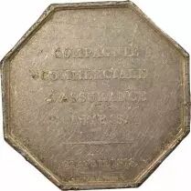 Jeton Francia Argento 1818
