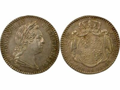 Jeton Francia Plata   Louis XV 1770