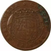 Jeton Frankreich 1 token Kupfer 1657