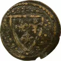 Jeton Frankreich 1 token Kupfer XIV-XVe Si&egrave;cle