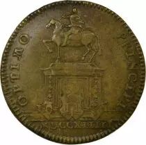 Jeton Frankreich 1 token Messing Louis XV Nuremberg