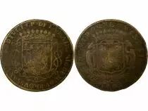 Jeton Frankreich 1 token Messing Paul Cassard 1689 T Nantes
