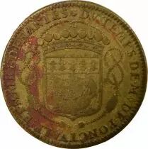 Jeton Frankreich 1 token Messing Ren&eacute; de Ponctual 1657 T Nantes