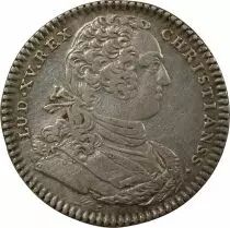 Jeton Frankreich 1 token Silber Louis XV 1727