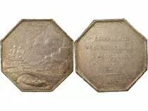 Jeton Frankreich Silber 1818