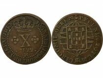 Joao VI - 10 Reis - 1822 R Rio