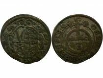 Johann Georg II - Silver Dreier - 1661 Dresden