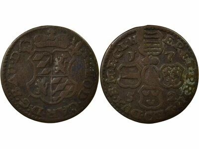 John Theodore of Bavaria - Liard - 1752 Liege