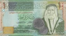 Jordan 1 Dinar Hussein Ibn Ali - Great Arab Revolt scene - 2021