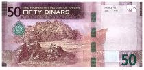Jordan 50 Dinars - King Abdallah II - Wadi Rum - 2022 - Serial AC