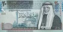Jordania 20 Dinars - King Hussein - Jerusalem - 2002 - P.37a
