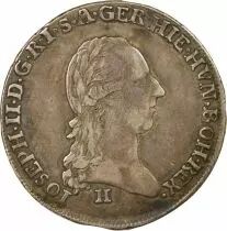 Joseph II - 1/4 Crown- 1788 H Guntzbourg