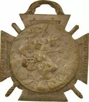 Journ&eacute;e du Poilu - Inisgne Bronze - 25 / 26 D&eacute;cembre 1915