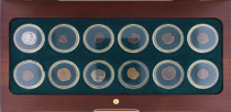 Judée Biblical Holy Land: Box of 12 Ancient Judaea Coins from the Time Of Jesus
