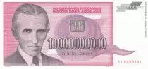 Jugoslawien 10 Billion of Dinara - Nikola Tesla -1993 - Serial AA - P1.27