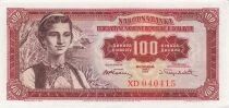 Jugoslawien 100 Dinara - 1955 - Replacement - P.69