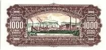 Jugoslawien 1000 Dinara  - Steelworker - 1963