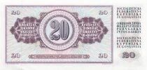 Jugoslawien 20 Dinara - 1978 - Replacement - P.88a