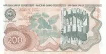 Jugoslawien 200 dinara - Partisans\' monuments - 1990 - Serial AE