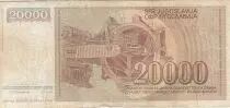 Jugoslawien 20000 dinara - Miner - Armoireries - 1987