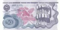 Jugoslawien 50 dinara - Partisans\' monuments - 1990 - Serial AA