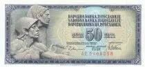 Jugoslawien 50 Dinara - Relief of  Mestrovic - 1978