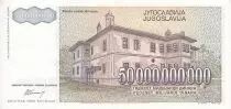 Jugoslawien 50 Milliards Dinara Dinara, Serbian Prince Milan Obrenovich - Villa Obrenivich