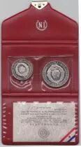 Jugoslawien Folder 20 and 50 Dinara - Tito - Silver - 1943-1968