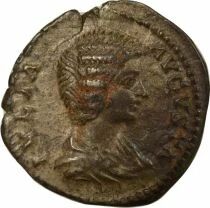 Julia Domna - Silver Denarius, Pudicitia - 211 Rome