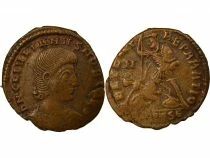 Julian II - Nummus, Soldier spearing Horseman - 355 / 361 Thessaloniki