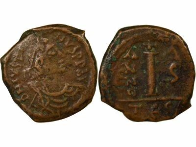 Justin II - Decanummium  - Year 6 (570 / 571) Thessaloniki