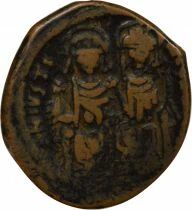Justin II & Sophia - Follis - Year 10 (574 / 575) Nicomedia