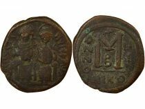 Justin II & Sophia - Follis - Year 3 (567 / 568) Nicomedia