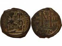 Justin II & Sophia - Follis - Year 4 (568 / 569) Constantinople