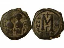 Justin II & Sophia - Follis - Year 5 (569 / 570) Constantinople