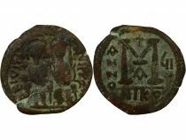 Justin II & Sophia - Follis - Year 7 (571 / 572) Nicomedia