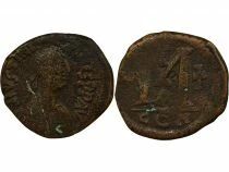 Justinian I - Follis, 1st Type - 527 / 538 Constantinople