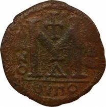 Justinian I - Follis, Class A - Year 13 (539 / 540) Antioch