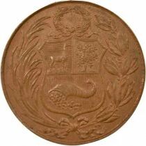 Juventud de Lima - Copper Token - 1890