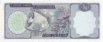Kaimaninseln 1 Dollar - Elizabeth II - Fish - 1974 - UNC - Serial A.6 - P.5e
