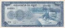 Kambodscha 100 Riels - Owens, ceremonial women - 1972 - XF+ - P13b