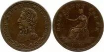 Kanada 1/2 penny, Field Marshal Wellington - 1813