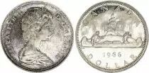 Kanada 1 Dollar,  Elisabeth II - 1966