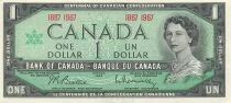 Kanada 1 Dollar - Elizabeth II - 1967 - P.84a