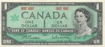 Kanada 1 Dollar - Elizabeth II - 1967 - P.84a